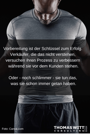 Copy of Vorbereitung ist der wichtigste Teil jeder Veränderung